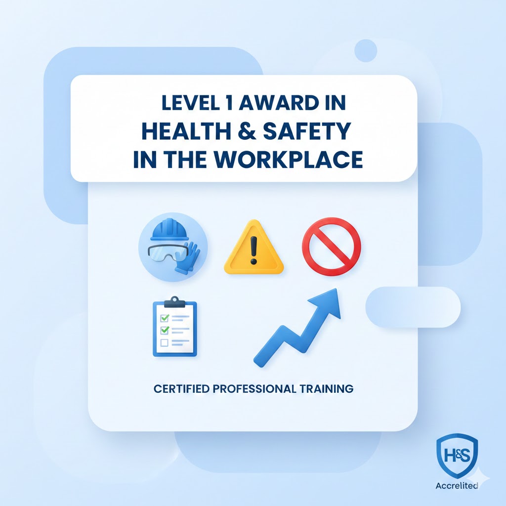 Level 1 Award in Health & Safety in the Workplace