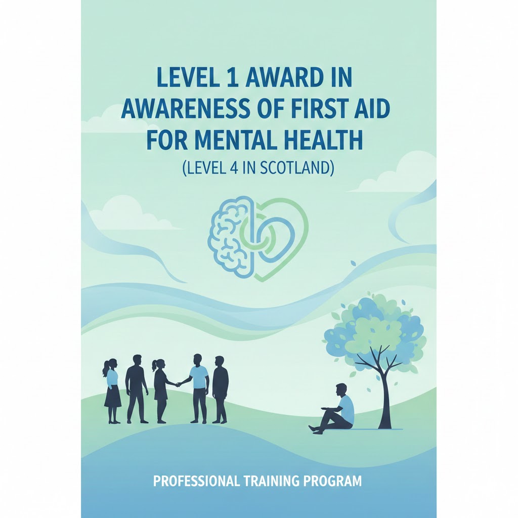 Level 1 Award in Awareness of First Aid for Mental Health 
